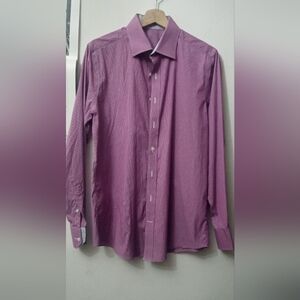 Men's Purple Striped Shirt